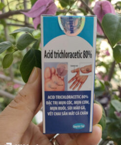 Trị Mụn Cóc Acid Trichloracetic