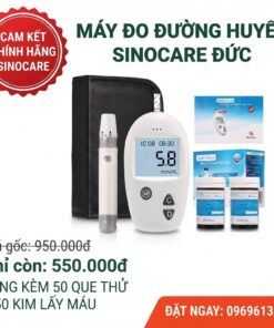 máy đo đường huyết sinocare 1