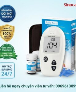 máy đo tiểu đường sinocare 3